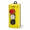 Compact 3-Button Pendant Push Button Station UP-Down Buttons 1 Emergency Stop by ASI