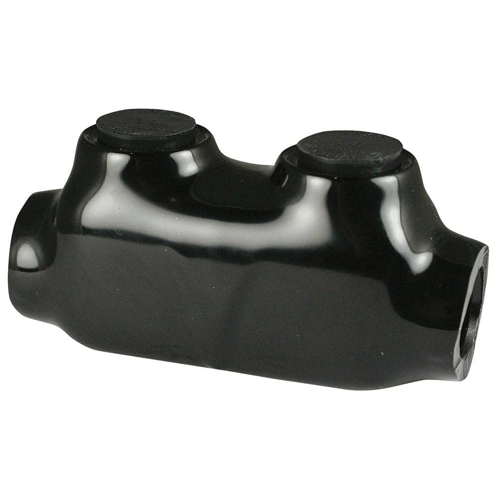 3/0-14 AWG Multi Tap Connector Insulated Inline Splice, Black by ASI 1 3/0-14 AWG Multi Tap Connector Insulated Inline Splice, Black by ASI