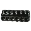 1/0-14 AWG Multi Tap Connector Insulated Single Side Entry 6 Ports, Black by ASI