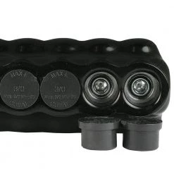 6 - 3/0 AWG 5-Ports 600-Volt UL 486 Multi-Tap Connector Insulated Single Sided Entry, Black by ASI -ELECTRICAL TOOLS Store asi wire connectors wire terminals aics3 0 4 4f 1000