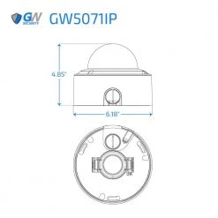 4-Channel 5MP Security Surveillance System NVR with 4-Camera 2.8-12 mm Varifocal Zoom Lens 100 ft. Night Vision 1TB HDD by GW Security -ELECTRICAL TOOLS Store black white gw security wired security camera systems gw5mp55np 71 4pk 44 1000