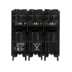 15 Amp 3-Pole Type QP Plug-In Circuit Breaker by Siemens