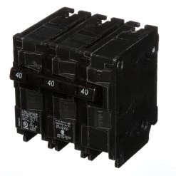 40 Amp Three-Pole Type QP Circuit Breaker by Siemens -ELECTRICAL TOOLS Store siemens 3 pole breakers q340 44 1000