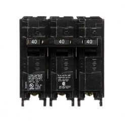 40 Amp Three-Pole Type QP Circuit Breaker by Siemens
