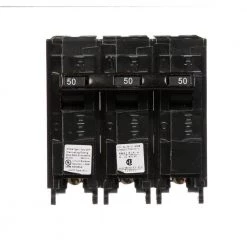 50 Amp Three-Pole Type QPH 22kA Circuit Breaker by Siemens