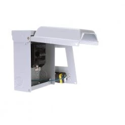 30 Amp Fusible AC Disconnect with 15 Amp GFCI Receptacle in a Steel Enclosure by Siemens -ELECTRICAL TOOLS Store siemens disconnects wf2030gfci 44 1000