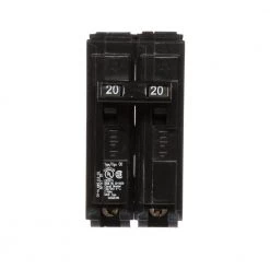 20 Amp Double-Pole Type QD Replacement Circuit Breaker by Siemens