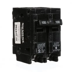 100 Amp Double-Pole Type QPH 22kA Circuit Breaker by Siemens -ELECTRICAL TOOLS Store siemens double pole breakers q2100h 1f 1000