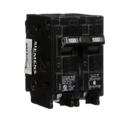 100 Amp Double-Pole Type HQP 65kA Circuit Breaker by Siemens -ELECTRICAL TOOLS Store siemens double pole breakers q2100hh 1f 1000