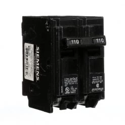 110 Amp 2-Pole QP 10 kA Circuit Breaker by Siemens -ELECTRICAL TOOLS Store siemens double pole breakers q2110 1f 1000