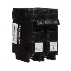 60 Amp 2-Pole QPH 22 kA Circuit Breaker by Siemens -ELECTRICAL TOOLS Store siemens double pole breakers q260h 1f 1000