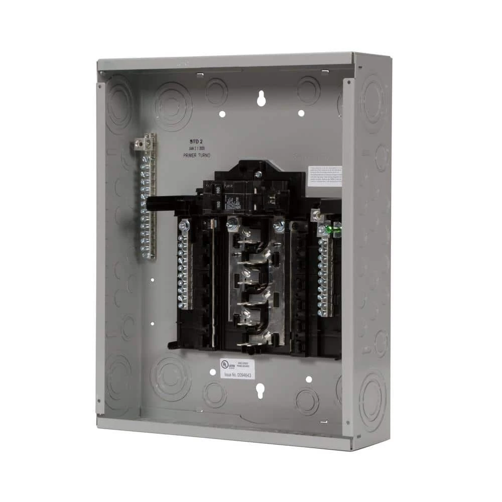 SN Series 100 Amp 12-Space 24-Circuit Indoor Main Breaker Plug-On Neutral Load Center by Siemens 2 SN Series 100 Amp 12-Space 24-Circuit Indoor Main Breaker Plug-On Neutral Load Center by Siemens - Image 2