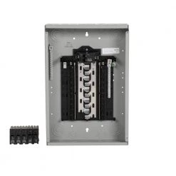 SN Series 100 Amp 20-Space 20-Circuit Main Breaker Plug-On Neutral Load Center Value Pack by Siemens