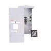 100 Amp 2-Space 2-Circuit Main Breaker Outdoor Load Center by Siemens