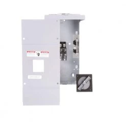 100 Amp 2-Space 2-Circuit Main Breaker Outdoor Load Center by Siemens