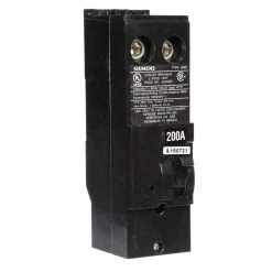 200 Amp 2-Pole 10kA Type QN Reverse Handle Main Breaker by Siemens -ELECTRICAL TOOLS Store siemens main breakers qn2200r 1f 1000