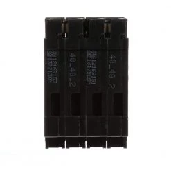 Two 40 Amp Double Pole Type QT Quad Circuit Breaker by Siemens -ELECTRICAL TOOLS Store siemens quad breakers q24040ct2 4f 1000