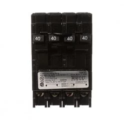 Two 40 Amp Double Pole Type QT Quad Circuit Breaker by Siemens