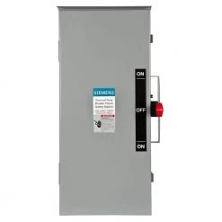 General Duty Double Throw 100 Amp 240-Volt 2-Pole Outdoor Non-Fusible Safety Switch by Siemens