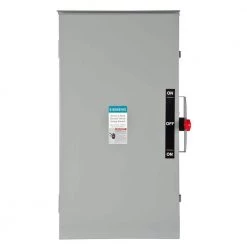 General Duty Double Throw 200 Amp 240-Volt 2-Pole Outdoor Non-Fusible Safety Switch by Siemens