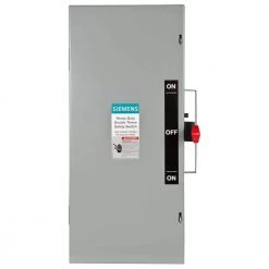 Double Throw 100 Amp 240-Volt 3-Pole Indoor Non-Fusible Safety Switch by Siemens
