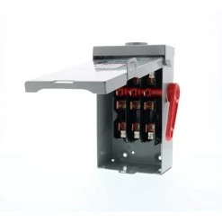 General Duty 30 Amp 2-Pole 3-Wire 240-Volt Fusible Outdoor Safety Switch by Siemens -ELECTRICAL TOOLS Store siemens safety switches gf221nrau 1f 1000