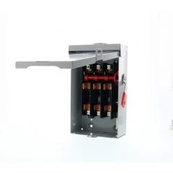 General Duty 60 Amp 2-Pole 3-Wire 240-Volt Fusible Outdoor Safety Switch by Siemens -ELECTRICAL TOOLS Store siemens safety switches gf222nra fa 1000