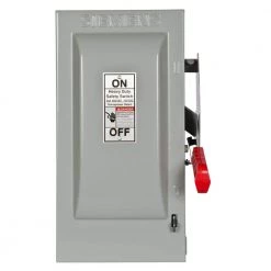 Heavy Duty 30 Amp 600-Volt 3-Pole Indoor Fusible Safety Switch by Siemens
