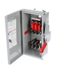 Heavy Duty 30 Amp 600-Volt 3-Pole Outdoor Fusible Safety Switch by Siemens -ELECTRICAL TOOLS Store siemens safety switches hf361r 44 1000