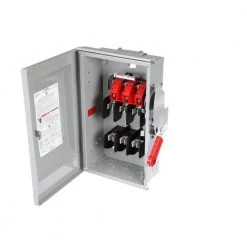 Heavy Duty 30 Amp 600-Volt 3-Pole Outdoor Oversized Fusible Safety Switch by Siemens -ELECTRICAL TOOLS Store siemens safety switches hf361rl 44 1000