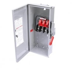 Heavy Duty 100 Amp 600-Volt 2-Pole Outdoor Non-Fusible Safety Switch by Siemens -ELECTRICAL TOOLS Store siemens safety switches hnf263r 44 1000
