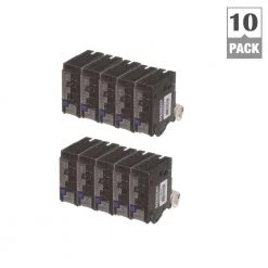 20 Amp Single Pole Combination AFCI Circuit Breakers (10-Pack) by Siemens -ELECTRICAL TOOLS Store siemens single pole breakers bunqaafc2010 1d 1000