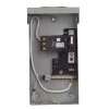 125 Amp 4-Space 8-Circuit Main Lug Outdoor Spa Panel with 50 Amp GFCI by Siemens