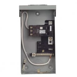 125 Amp 4-Space 8-Circuit Main Lug Outdoor Spa Panel with 50 Amp GFCI by Siemens
