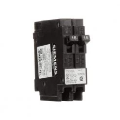 15 Amp Single Pole Type QT Tandem NCL-Circuit Breaker by Siemens -ELECTRICAL TOOLS Store siemens tandem breakers q1515ncu 1f 1000