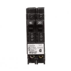 15/20 Amp Single Pole Tandem NCL Type QT Circuit Breaker by Siemens
