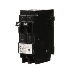 (2) 20 Amp Tandem Single Pole Type QT NCL-Circuit Breaker by Siemens