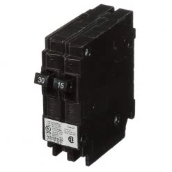 30/15 Amp Single-Pole Duplex Circuit Breaker by Siemens -ELECTRICAL TOOLS Store siemens tandem breakers q3015 44 1000