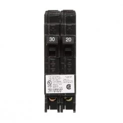 30/20 Amp Single-Pole Duplex Circuit Breaker by Siemens