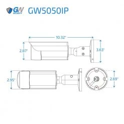 32-Channel 5MP NVR 8TB Security Camera System with 32 Wired IP Cameras Bullet Varifocal Zoom, Mic, Human Detection by GW Security -ELECTRICAL TOOLS Store white gw security wired security camera systems 5050ip32 8t 66 1000
