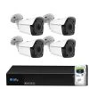 8-Channel HD-Coaxial 5MP Surveillance Security Cameras System 1TB with 4 Wired 4-in-1 Analog 2.8 mm Fixed Lens Bullet by GW Security