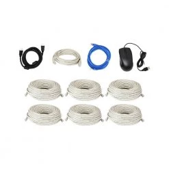 8-Channel 8MP 2TB NVR Smart Security Camera System with 6 Wired Bullet POE Cameras, Spotlight, Fixed Lens, Microphone by GW Security 15 8-Channel 8MP 2TB NVR Smart Security Camera System with 6 Wired Bullet POE Cameras, Spotlight, Fixed Lens, Microphone by GW Security -ELECTRICAL TOOLS Store white gw security wired security camera systems gw8137mic6 2t 76 1000