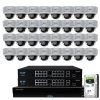 32-Channel 8MP 8TB NVR Security Camera System with 32 Wired Dome Motorized Zoom Camera, Color Night Vision, Microphone by GW Security