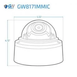 8-Channel 8MP 2TB NVR Security Camera System with 8 Wired Dome Motorized Zoom Camera, Color Night Vision, Microphone by GW Security 12 8-Channel 8MP 2TB NVR Security Camera System with 8 Wired Dome Motorized Zoom Camera, Color Night Vision, Microphone by GW Security -ELECTRICAL TOOLS Store white gw security wired security camera systems gw8171mmic8 2t fa 1000