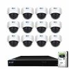 16-Channel 8MP 4TB NVR Smart Security Camera System w/12 Wired Dome Cameras 2.8 mm Fixed Lens Artificial Intelligence by GW Security