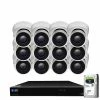 16-Channel 8MP 4TB NVR Smart Security Camera System w/ 12 Wired Bullet Cameras 3.6 mm Fixed Lens Artificial Intelligence by GW Security