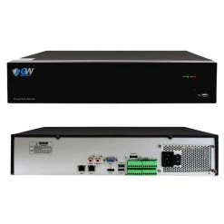 64-Channel 8MP 16TB NVR Smart Security Camera System with 20 Wired Turret and 20 Bullet Cameras 3.6 mm Fixed Lens AI by GW Security -ELECTRICAL TOOLS Store white gw security wired security camera systems gw8536mic20 gw8537ip20 16t 76 1000