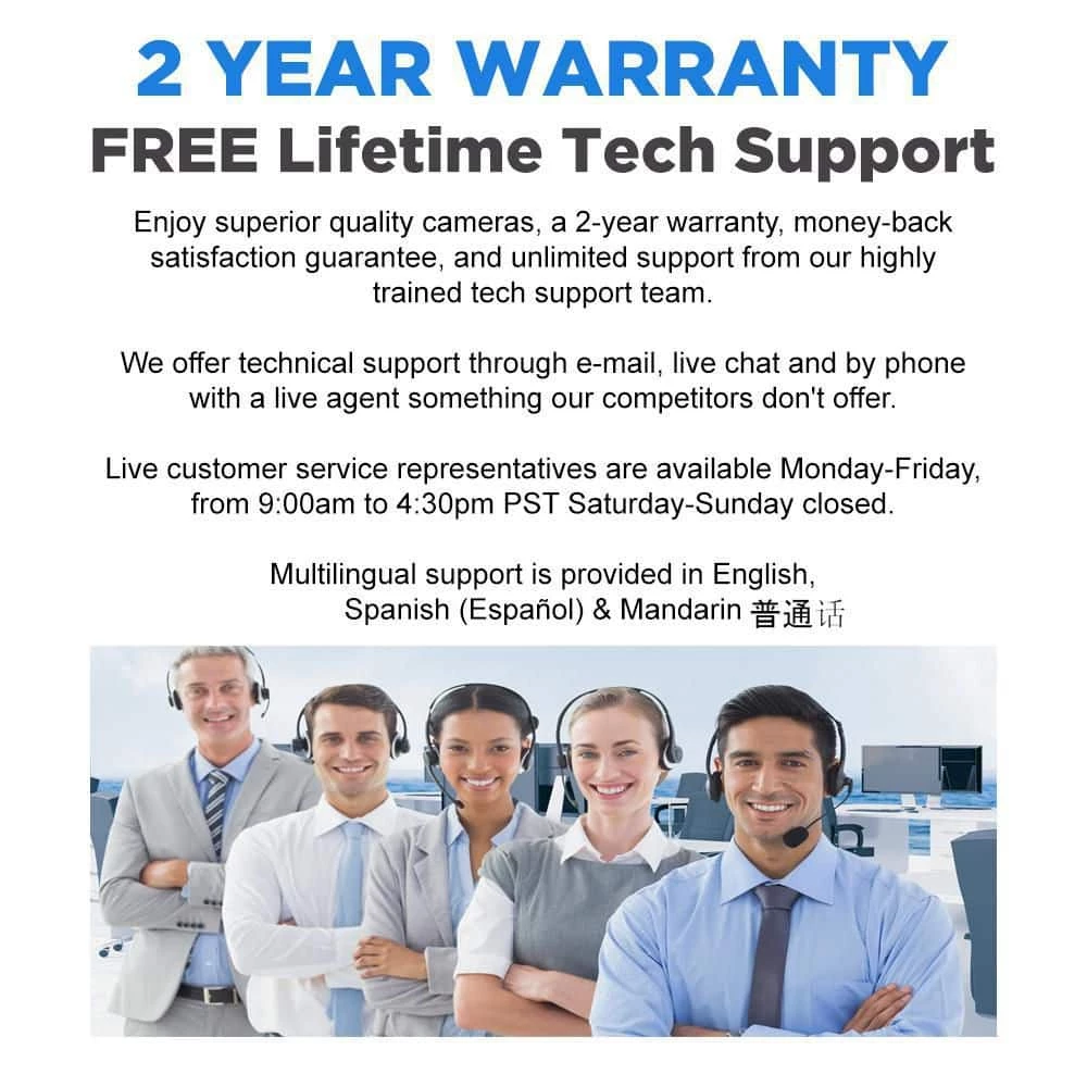 8-Channel 8MP 4K NVR 1TB Security Camera System with 4 Wired IP POE Cameras Bullet Fixed Lens, Artificial Intelligence by GW Security 2 8-Channel 8MP 4K NVR 1TB Security Camera System with 4 Wired IP POE Cameras Bullet Fixed Lens, Artificial Intelligence by GW Security - Image 2