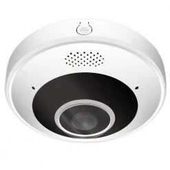 GW128360ER Wired 12 MP 1.85 mm Fisheye Lens Dome Security Camera, 360° View, 2-Way Audio by GW Security