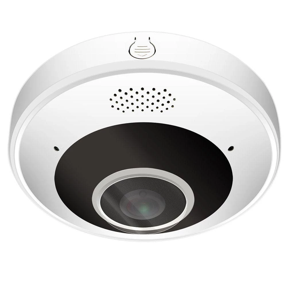 GW128360ER Wired 12 MP 1.85 mm Fisheye Lens Dome Security Camera, 360° View, 2-Way Audio by GW Security 1 GW128360ER Wired 12 MP 1.85 mm Fisheye Lens Dome Security Camera, 360° View, 2-Way Audio by GW Security